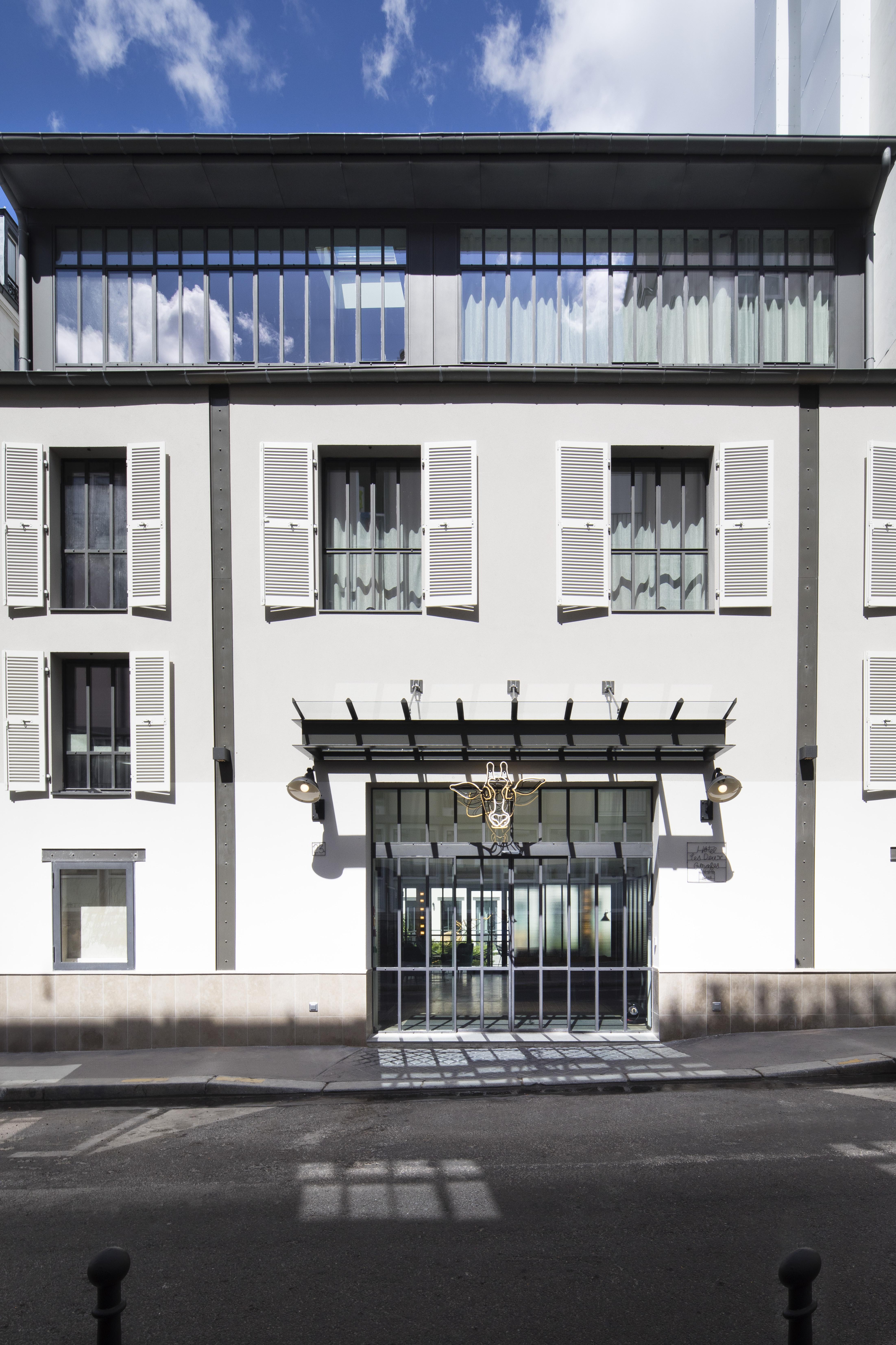 Hotel Les Deux Girafes Paříž Exteriér fotografie